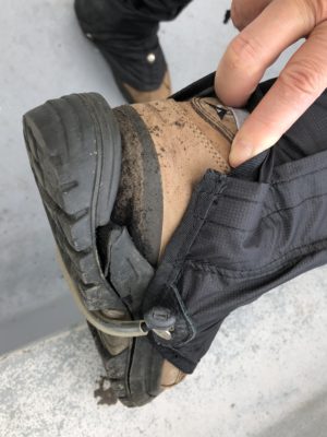 登山靴のソールが剥がれた！