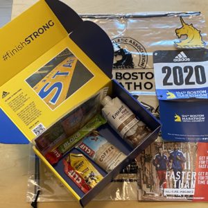 ボストンマラソン限定版プレレースパッケージの内容