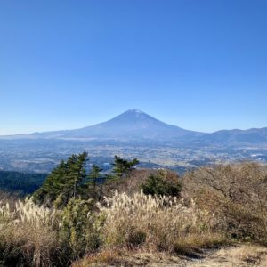 足柄峠から見る富士山
