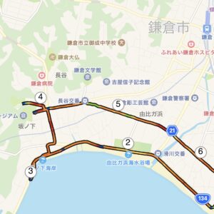 5.51km(5’26”) イージーラン【2021/3/2】MAP
