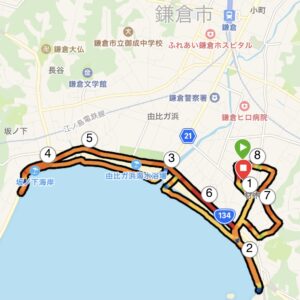 7.09km(6’02”) イージーラン【2021/4/27】MAP