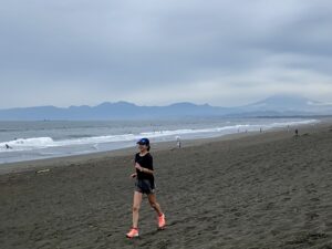 「ナイキ ズーム フライ3」ランin江の島