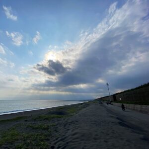 茅ヶ崎のビーチ