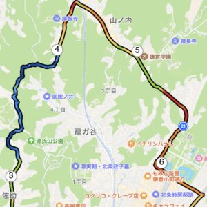 5月22日（日）【葛原ヶ岡トレイル10km JOG】MAP