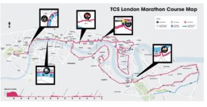 ロンドンマラソンのコース