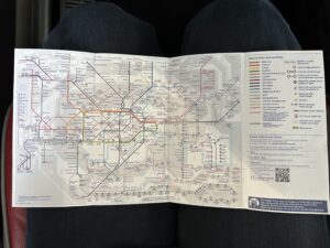 ロンドンの地下鉄MAP